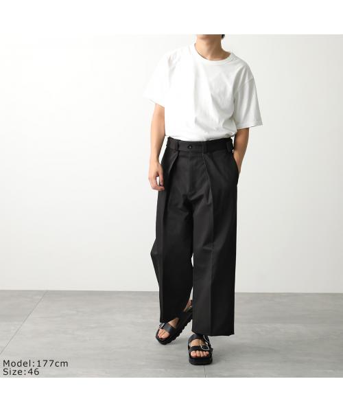 セール】JIL SANDER ワイドパンツ J22KA0104 J45137 ベルト付き セール】JIL SANDER ワイドパンツ J22KA0104 J45137 ベルト付き