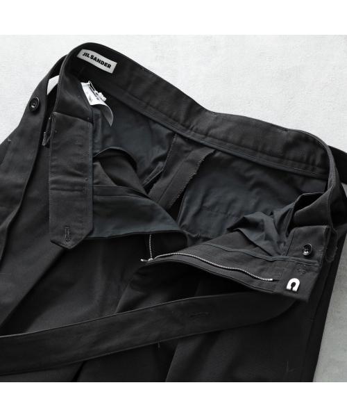 セール】JIL SANDER ワイドパンツ J22KA0104 J45137 ベルト付き セール】JIL SANDER ワイドパンツ J22KA0104 J45137 ベルト付き