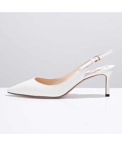 JIMMY CHOO Sling Back 白　ローファー パンプス JIMMY CHOO Sling Back 白 ローファー パンプス