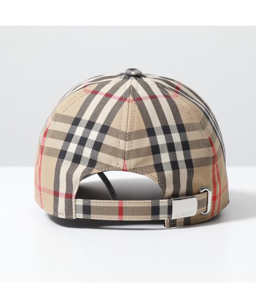 Burberry バーバリーカーブピーク ベースボール キャップ セール】BURBERRY ベースボールキャップ MH VINTAGE CHK 8068041