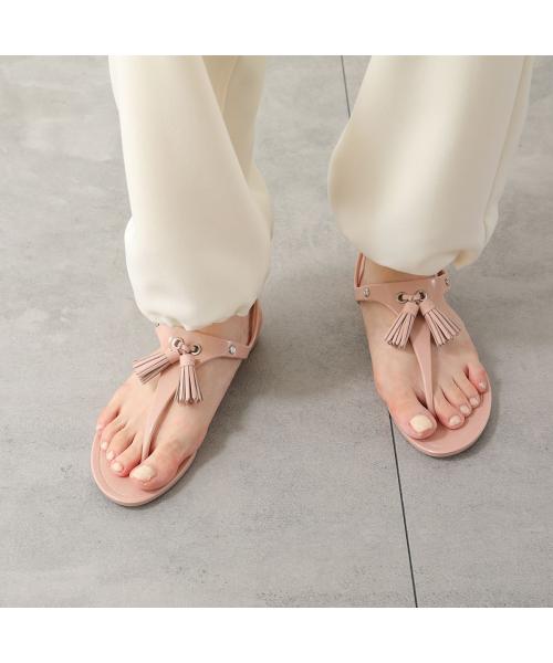 【 TOD'S 】送関込☆トングサンダル タッセル ラバー TOD'S TODS トッズ トングサンダル XXW0KX0DB80O1P レディース