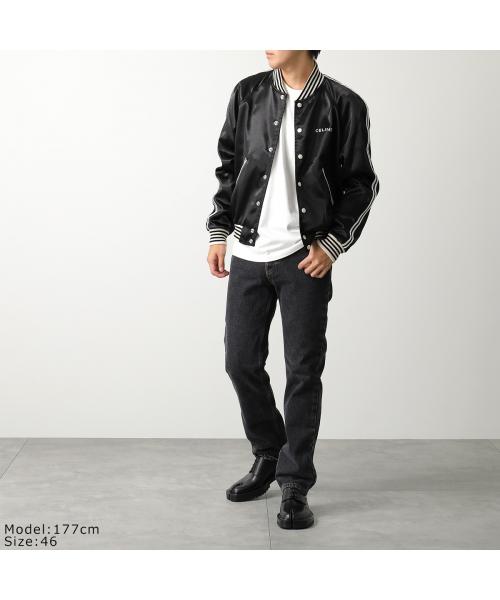 CELINE テディジャケット 2W971048S サテン ロゴ(505775351 CELINE テディジャケット 2W971048S サテン ロゴ(505775351