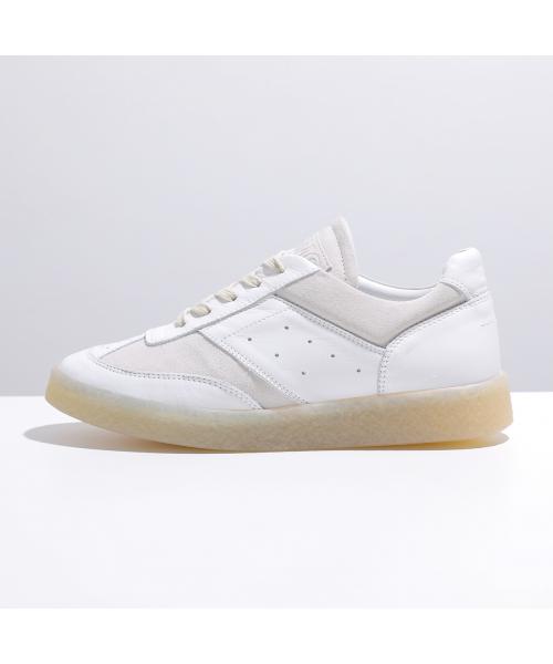 MM6 スニーカー S59WS0192 P0673 6 コート ローカット エムエムシックス メゾン マルジェラ MM6 Maison Margiela MM6