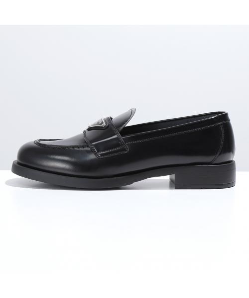 プラダ PRADA PRADA ローファー 1D238M 055トライアングルロゴ プラダ PRADA PRADA ローファー 1D238M 055トライアングルロゴ