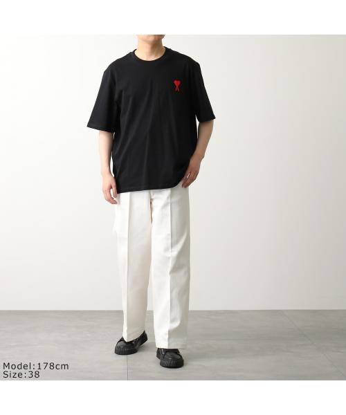 セール】ami paris ワイドパンツ UTR403.CO0011 センター