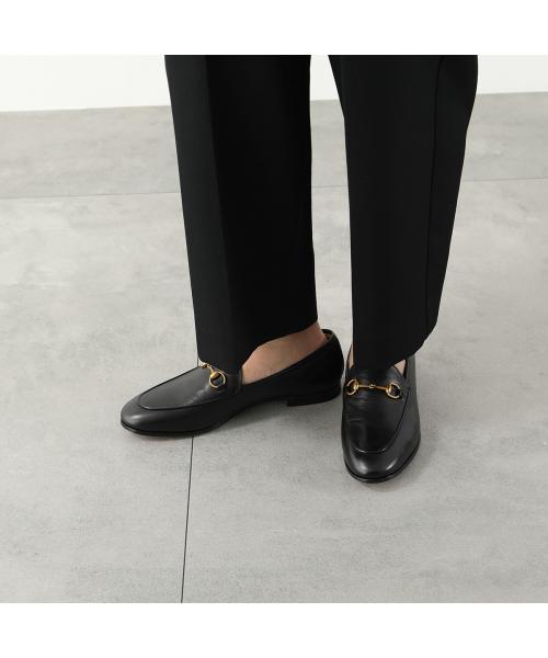 GUCCI ローファー ヨルダン 404069 BLM00 レザー ホースビット