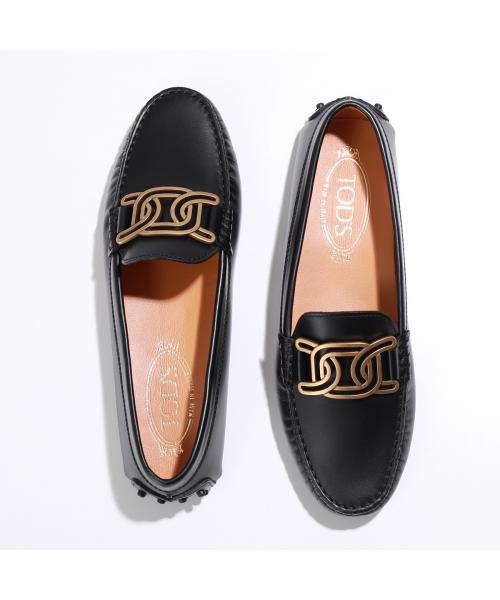 ごうごう✨ TOD'S ケイト ドライビングシューズ 革靴 ロゴ刻印 37 トッズ TOD'S シューズ ケイトゴンミーニ ドライビングシューズ