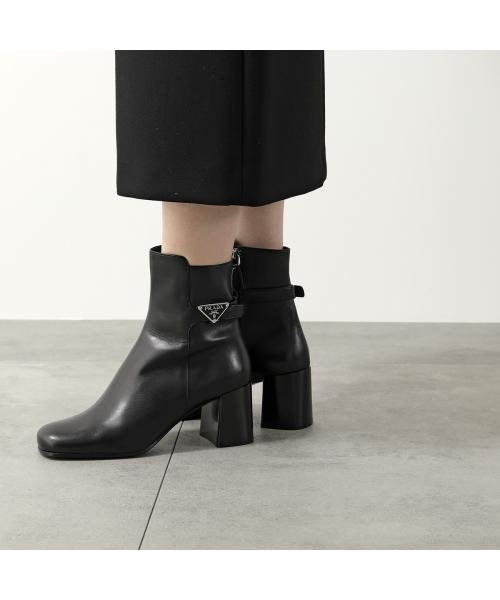 セール 12%OFF】PRADA ショートブーツ 1T197N 07I トライアングルロゴ 