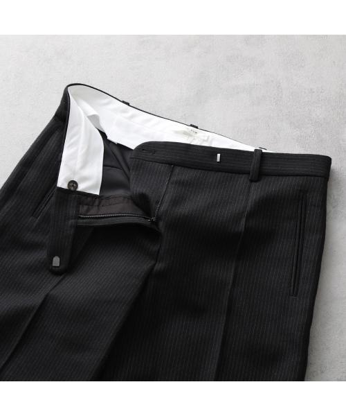 パンツ The Row FW23 The Row Trousers Black (7368 W2633BLK) Thilde Pant Black in Scuba – The Row