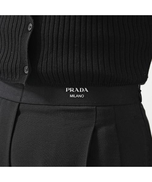 PRADA ワイドパンツ P230H 12I1 センタープリーツ PRADA プラダ ワイドパンツ P230H 12I1 レディース センター