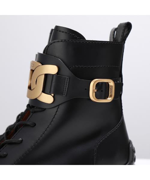 TODS ショートブーツ XXW08D0GL00QGW サイドファスナー Tods（トッズ）☆チェルシーブーツ (TOD'S/ミドルブーツ