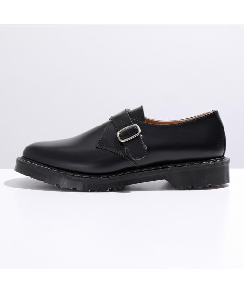 セール】SOLOVAIR レザーシューズ MONK SHOE モンク S0－060－BK