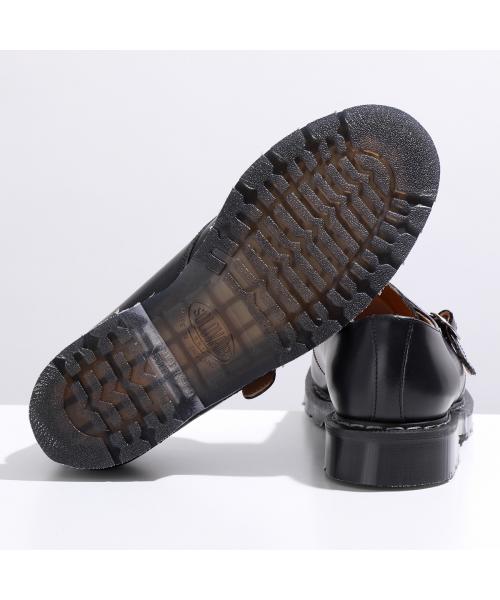 2025-25 秋冬新作  ハイブランドの レザーシューズ セール】SOLOVAIR MONK S0－060－BK モンク SHOE ドラゴンボールカード