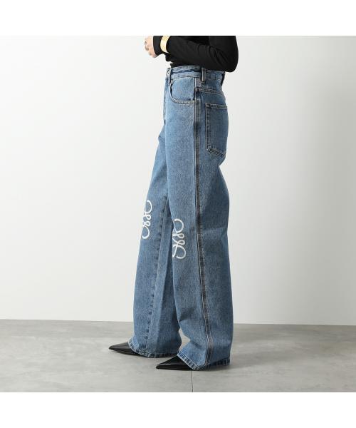24SS NEW】LOEWE_women / アナグラム バギー ジーンズ / Denim
