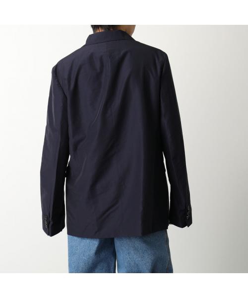 Double breasted jacket in wool Anthracite - LOEWE