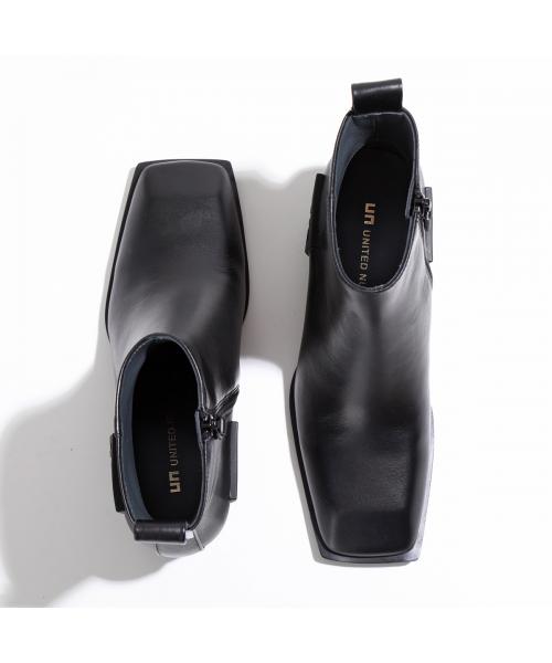 【M】United Nude ピンヒールショートブーツ COMEX ショートブーツ ハイヒール ダブル 外ファスナー ブーツ
