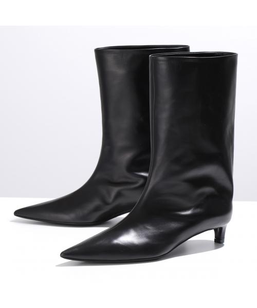 セール】JIL SANDER アンクルブーツ J15WU0015 P4833 レザー(505776344