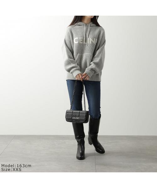 セリーヌ CELINE CELINE ニット パーカー 2A85W423P ロゴ セリーヌ CELINE CELINE ニット パーカー 2A85W423P ロゴ