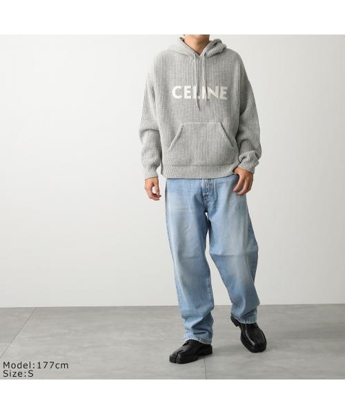 セリーヌ CELINE CELINE ニット パーカー 2A85W423P ロゴ セリーヌ CELINE CELINE ニット パーカー 2A85W423P ロゴ