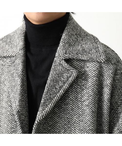 セール】BOTTEGA VENETA ロングコート 748804 V34P0 シェブロン セール】BOTTEGA VENETA ロングコート 748804 V34P0 シェブロン
