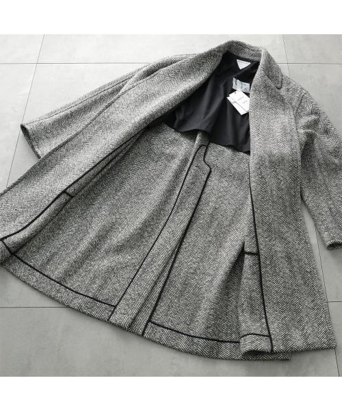 セール】BOTTEGA VENETA ロングコート 748804 V34P0 シェブロン セール】BOTTEGA VENETA ロングコート 748804 V34P0 シェブロン