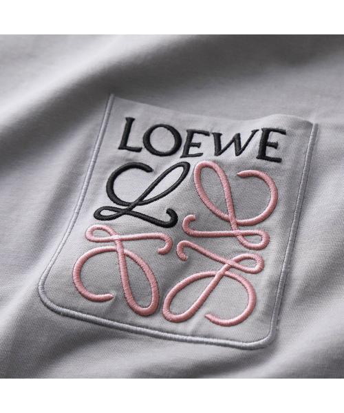 LOEWE Tシャツ H526Y22X99 半袖 アナグラム ロゴ刺繍(505776504
