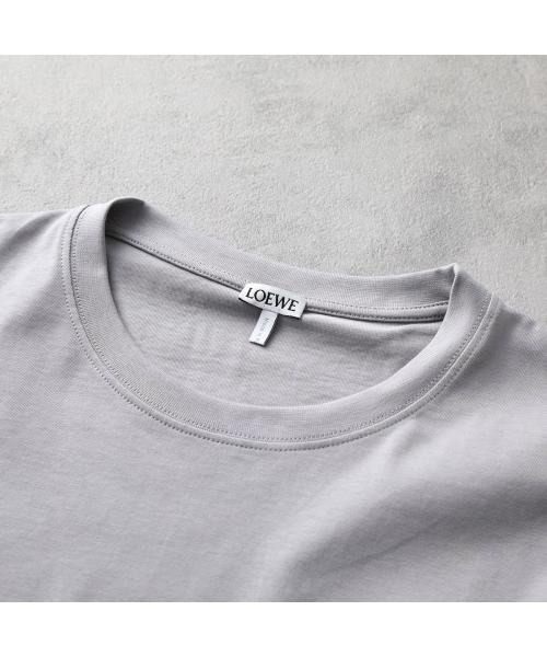 LOEWE Tシャツ H526Y22X99 半袖 アナグラム ロゴ刺繍(505776504 LOEWE Tシャツ H526Y22X99 半袖 アナグラム ロゴ刺繍(505776504