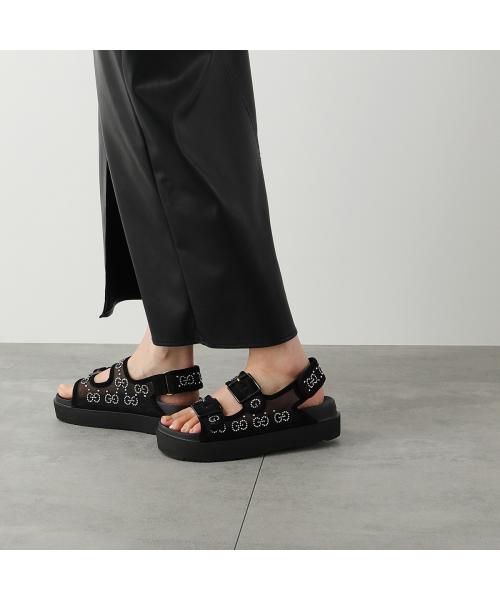 セール 25%OFF】GUCCI サンダル 701158 F13A0 クリスタル GGロゴ セール 25%OFF】GUCCI サンダル 701158 F13A0 クリスタル GGロゴ