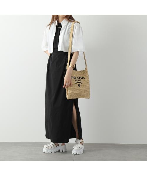 PRADA ケージサンダル モノリス 1X138N 055 70N クロシェ PRADA ケージサンダル モノリス 1X138N 055 70N クロシェ