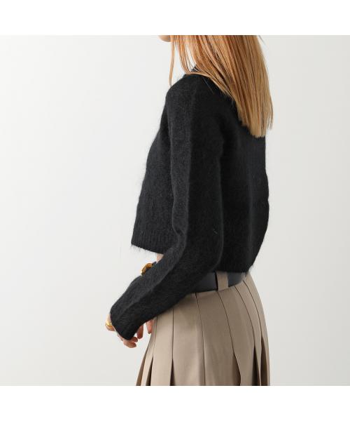 Acne Studios カーディガン A60437 ウール モヘア クロップド丈(505776643) | アクネストゥディオズ(Acne  Studios) - d fashion