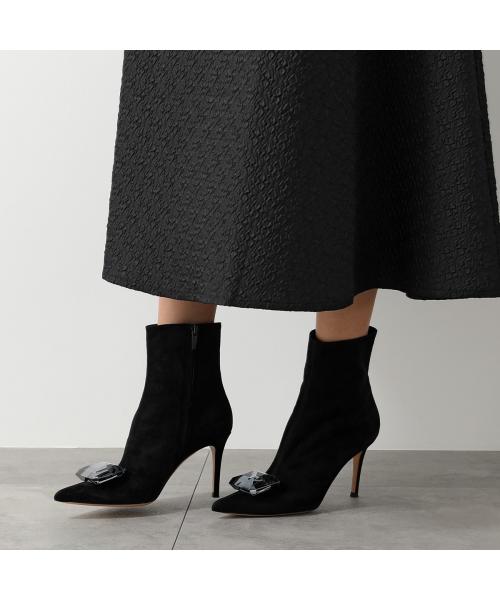 Gianvito Rossiスエードショートブーツ おすすめ☆大人気【Gianvito Rossi】スエード ショートブーツ