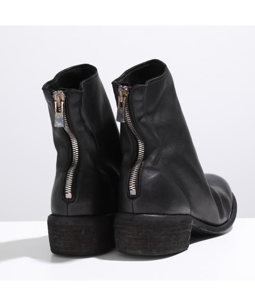 GUIDI バックジップブーツ 796 ホースレザー ショートブーツ GUIDI バックジップブーツ 796 ホースレザー ショートブーツ