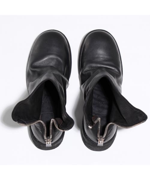 GUIDI バックジップブーツ 796 ホースレザー ショートブーツ GUIDI バックジップブーツ 796 ホースレザー ショートブーツ
