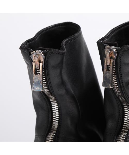 GUIDI バックジップブーツ 796 ホースレザー ショートブーツ GUIDI バックジップブーツ 796 ホースレザー ショートブーツ