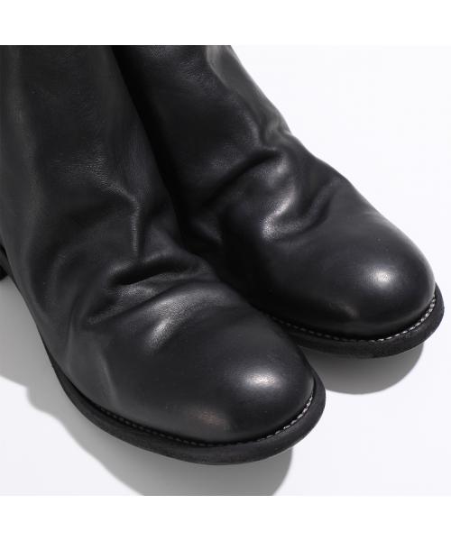 GUIDI バックジップブーツ 796 ホースレザー ショートブーツ GUIDI バックジップブーツ 796 ホースレザー ショートブーツ