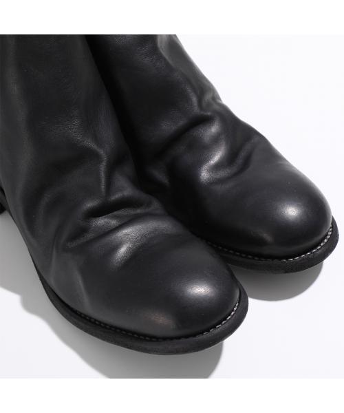 GUIDI グイディ　バックジップショートブーツ