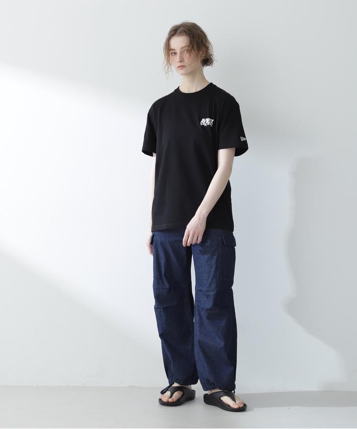 国内配送★AVIREX★× NEWERA NEWYORK ポケットTシャツ 2色 NEW ERA（ニューエラ）の「《AVIREX × NEWERA》NEWERA POCKET T