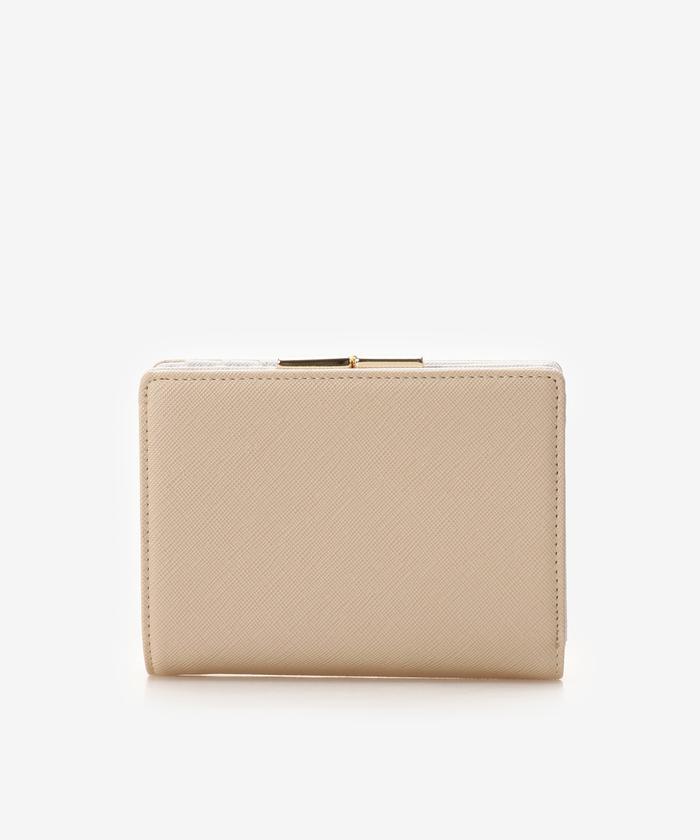 NEW★MICHELANGELO★ビジューとフラワーチェーンウォレットBeige NEW☆MICHELANGELO☆ビジューとフラワーチェーンウォレットBeige