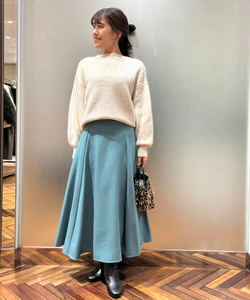 セール 50%OFF】ウォッシャブルロングサーキュラースカート セール 50%OFF】ウォッシャブルロングサーキュラースカート