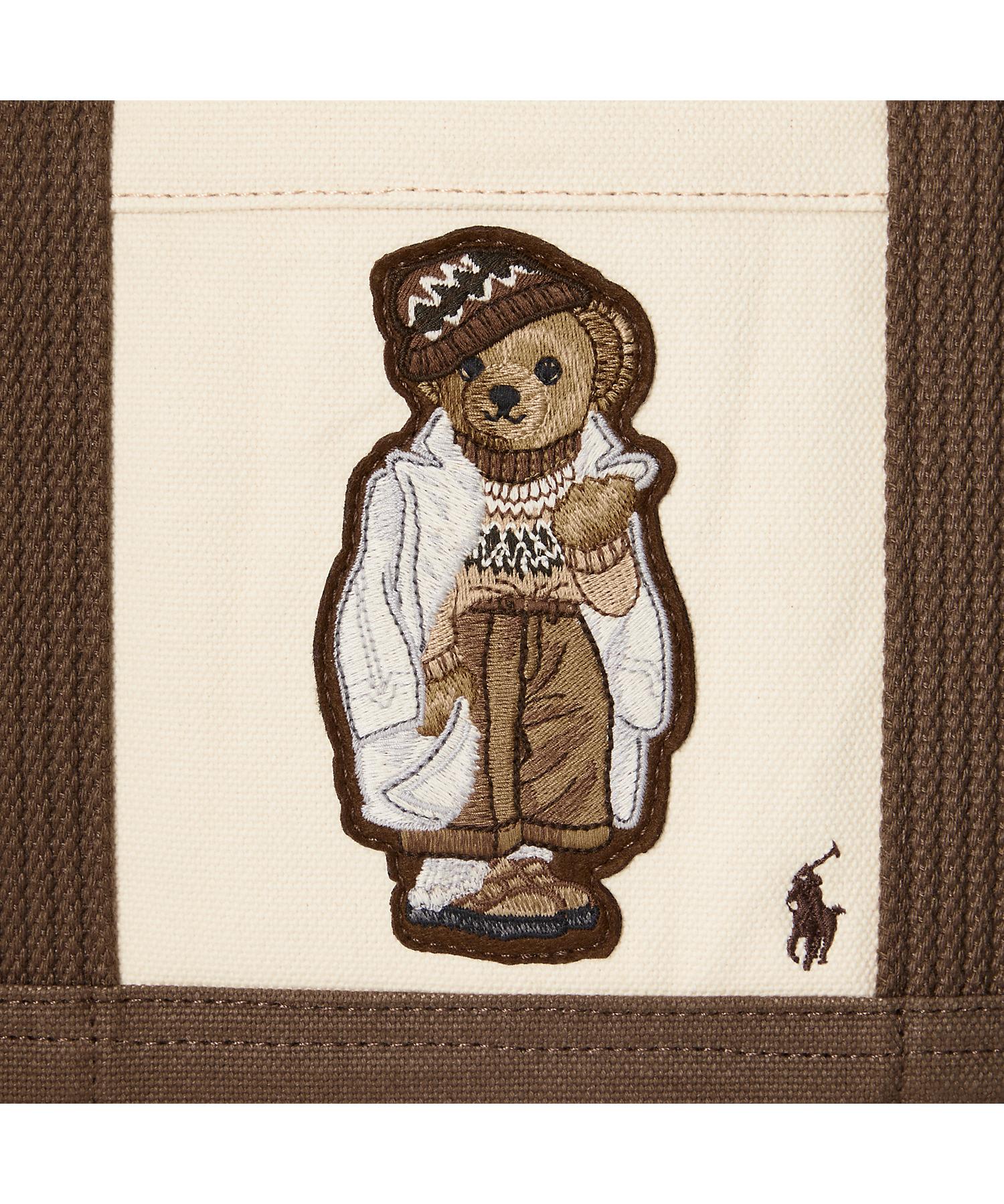 キャンバス スモール Polo ベア トート(505762013) | POLO RALPH