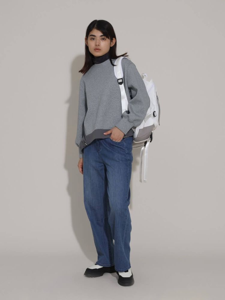 ラシュッド LASUD INDISPENSABLE×nouer フロントZIPバックパック
