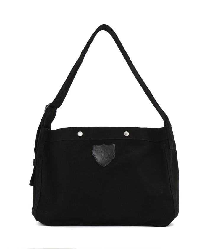 Schott ショット ロゴプリント ニュースペーパーバッグ Schott N.Y.C ショルダーバッグ Schott/ショット/NEWSPAPER BAG