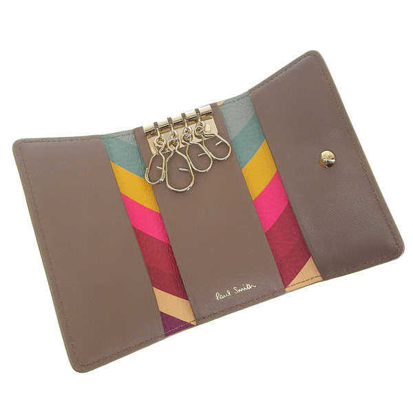 Paul Smith キーケース 本革 マルチライン パープル D20034 楽天市場】ポールスミス キーケース パープルの通販
