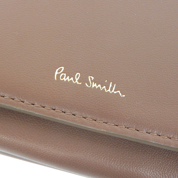 PAUL SMITH ポールスミス がま口 三つ折り 財布 レザー