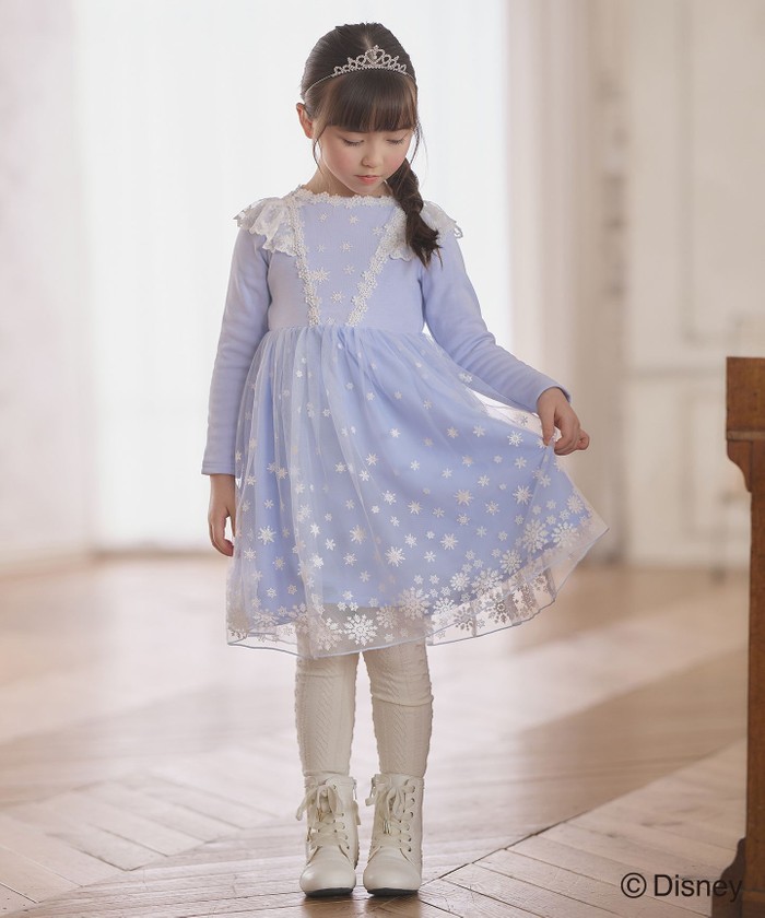 machi エニィファム アナと雪の女王 アナ ワンピース エニィファム any FAM 【ディズニー/FROZEN】なりきりワンピース