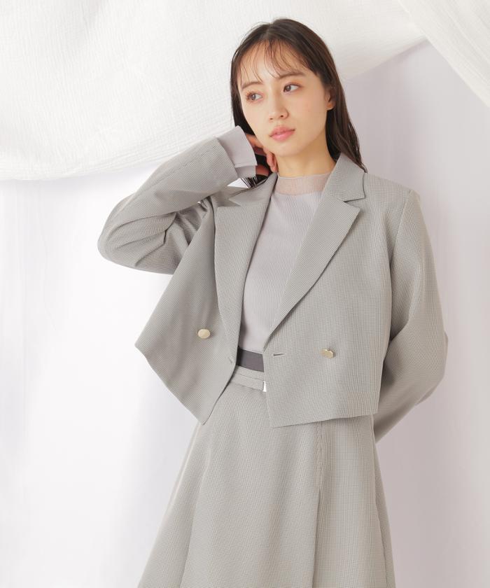 セール】◇トロミショートジャケット(505773494) | ジル バイ