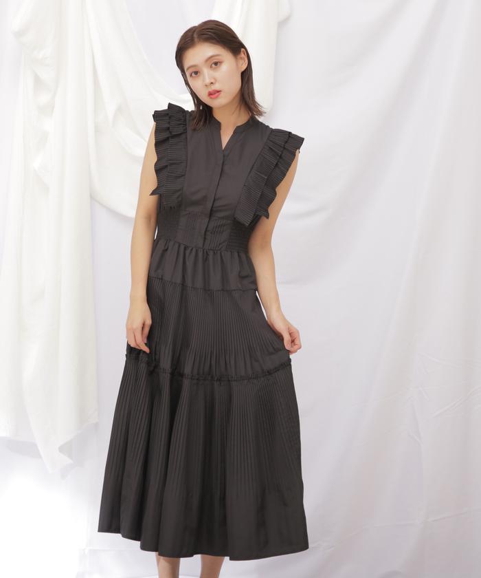 美品JILL by JILL STUART ボリュームデザインプリーツワンピース ◇ボリュームデザインプリーツワンピース(505776967) | ジル