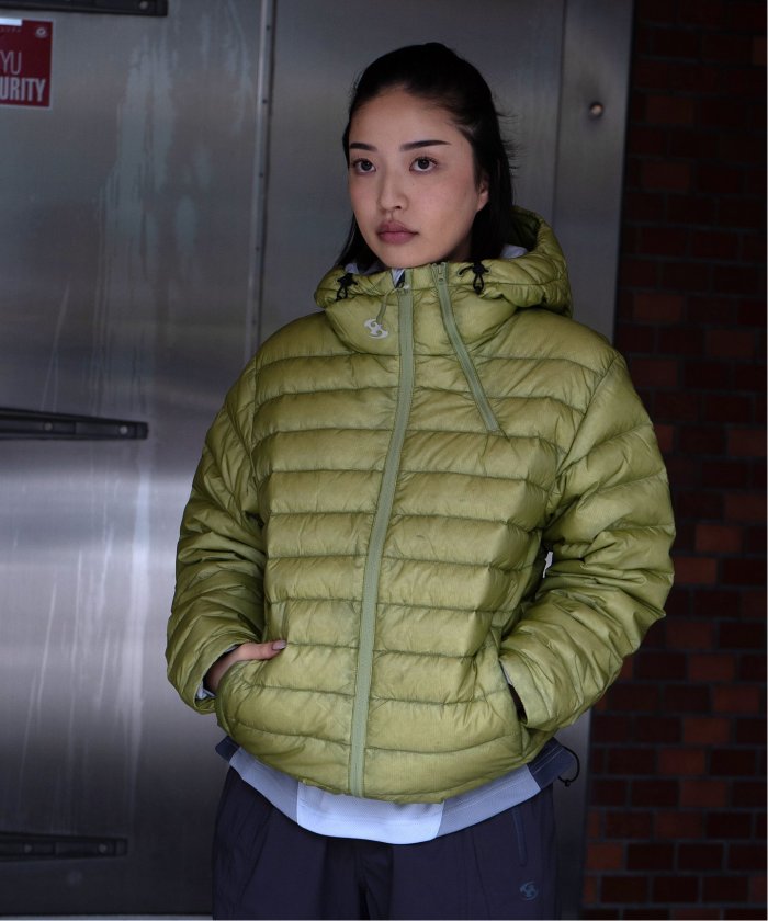 ジャケット・アウター sansangear 23FW SUFFIX PUFFER JACKET SAN SAN GEAR] 23FW SUFFIX PUFFER JACKET SKY BLUE 正規品 韓国