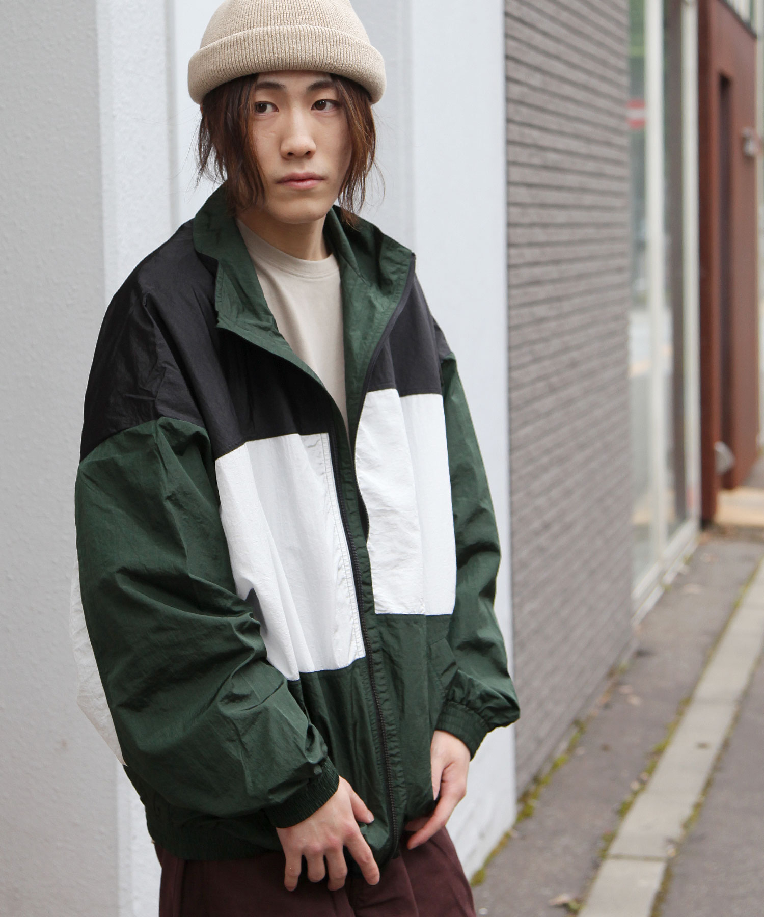 ジップファイブ ZIP FIVE 【kgsaーzi1822】ZIP FIVE×KANGOL 切替 ジップファイブ ZIP FIVE 【kgsaーzi1822】ZIP FIVE×KANGOL 切替