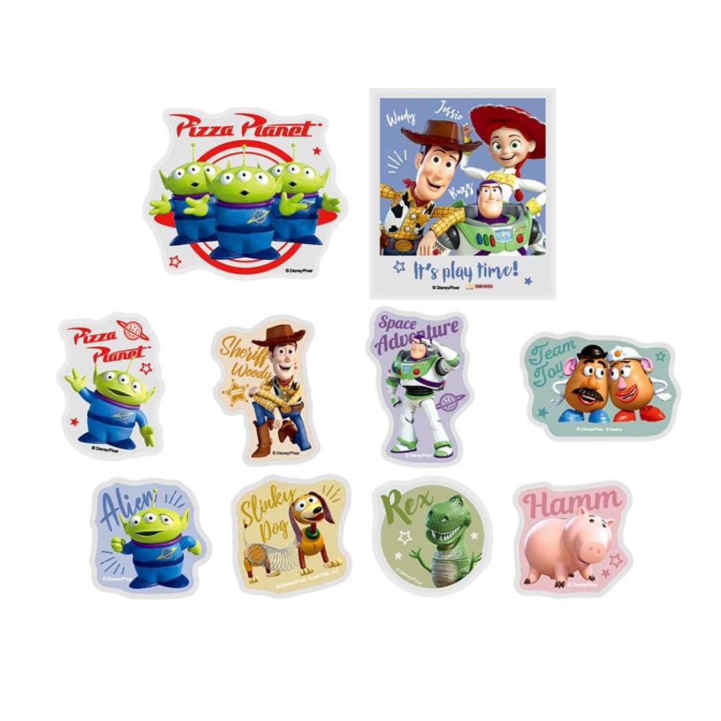Disney トイ・ストーリー フレーム付きスタンプシート Amazon | サンスター文具 ディズニー プックリシール ピックス